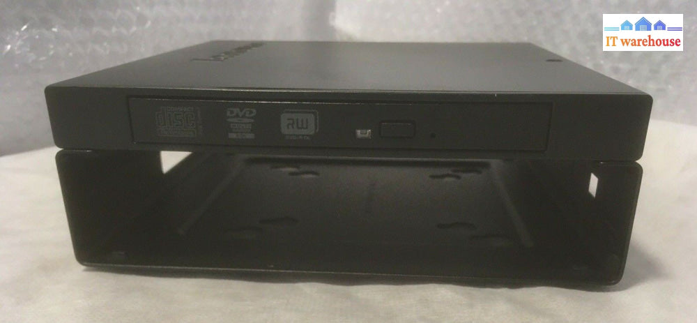 + 04X2176 Lenovo ThinkCentre Tiny PC External DVD Burner Drive W/ Rack 03T9719