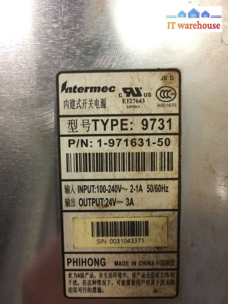 1× Intermec PM4i PRINTER 9731 1-971631 Power Supply Assembly PSM9731
