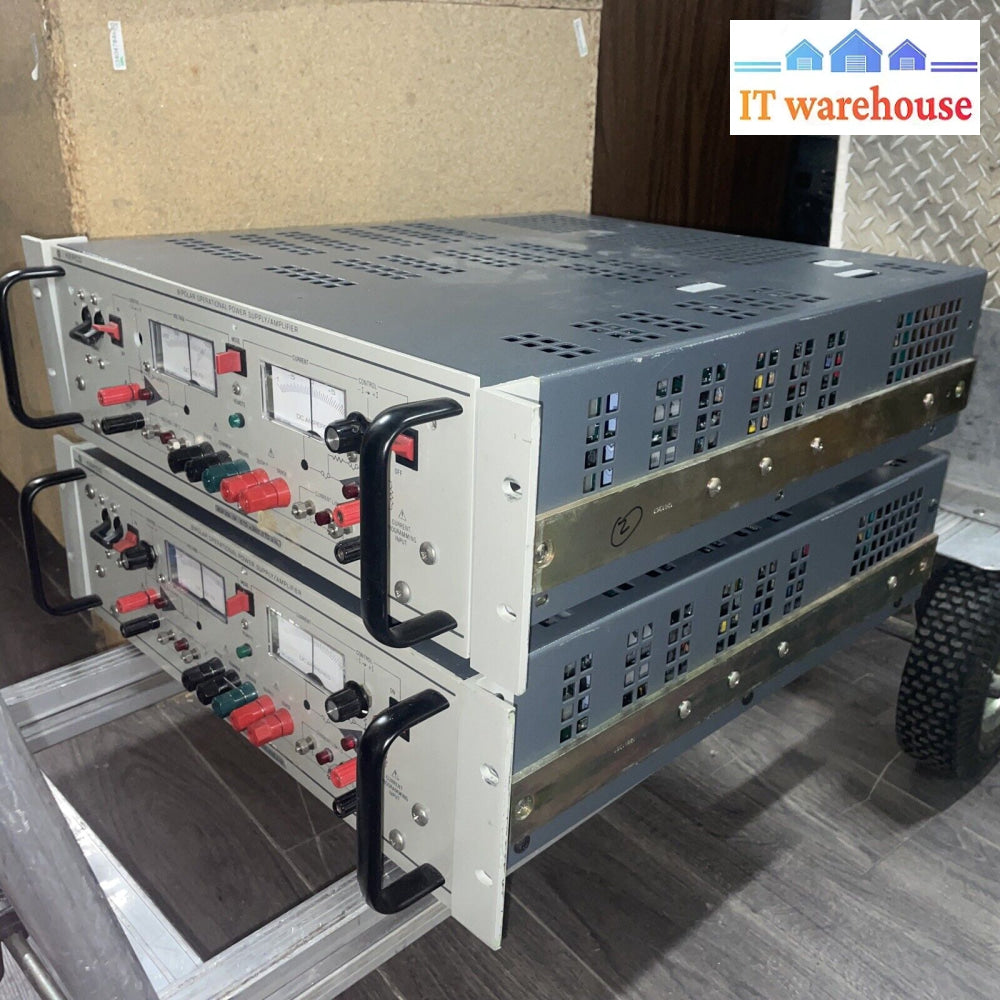 1× Kepco Bop200-1M 200V 1A Bipolar Operational Power Supply