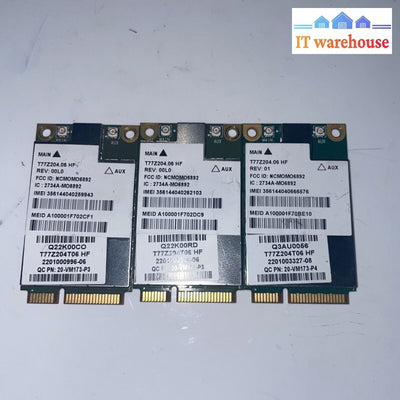 1× Wwan Wireless Card 20-Vm173-P3 T77Z204T.06.Hf