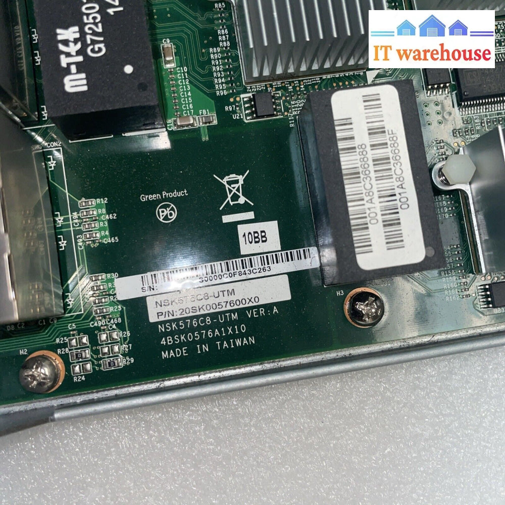 1 X 20Sk0057600X0 Sophos 8 Port 1Gb Ethernet Flexi For Xg 750 Sg 550 650