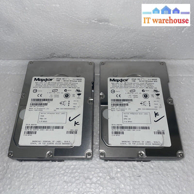 1 X Maxtor 0G8763 73Gb Atlas 10K V Sas Internal Hard Drive