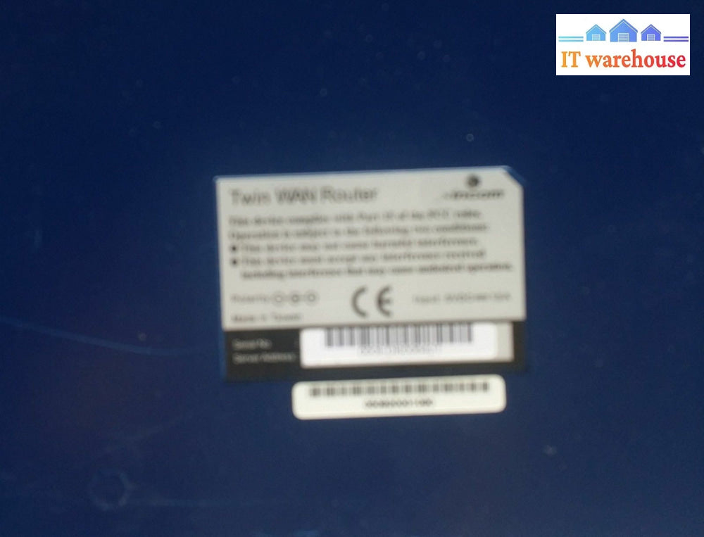 1 X Xincom Xc-Dpg603 Twin Wan Dns To Ip Vpn Gateway (W/ Ac Adapter)