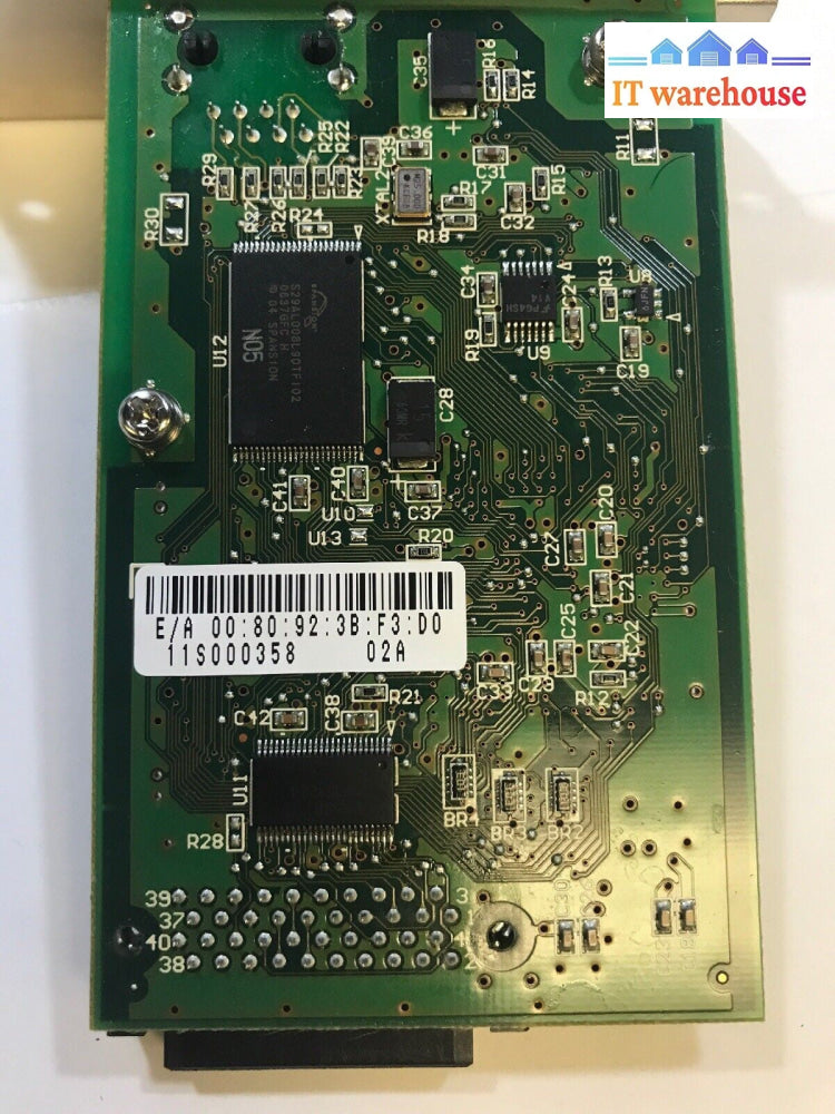 1 x Zebra S4M Internal Ethernet Print Server network card P1032712-001 Rev F