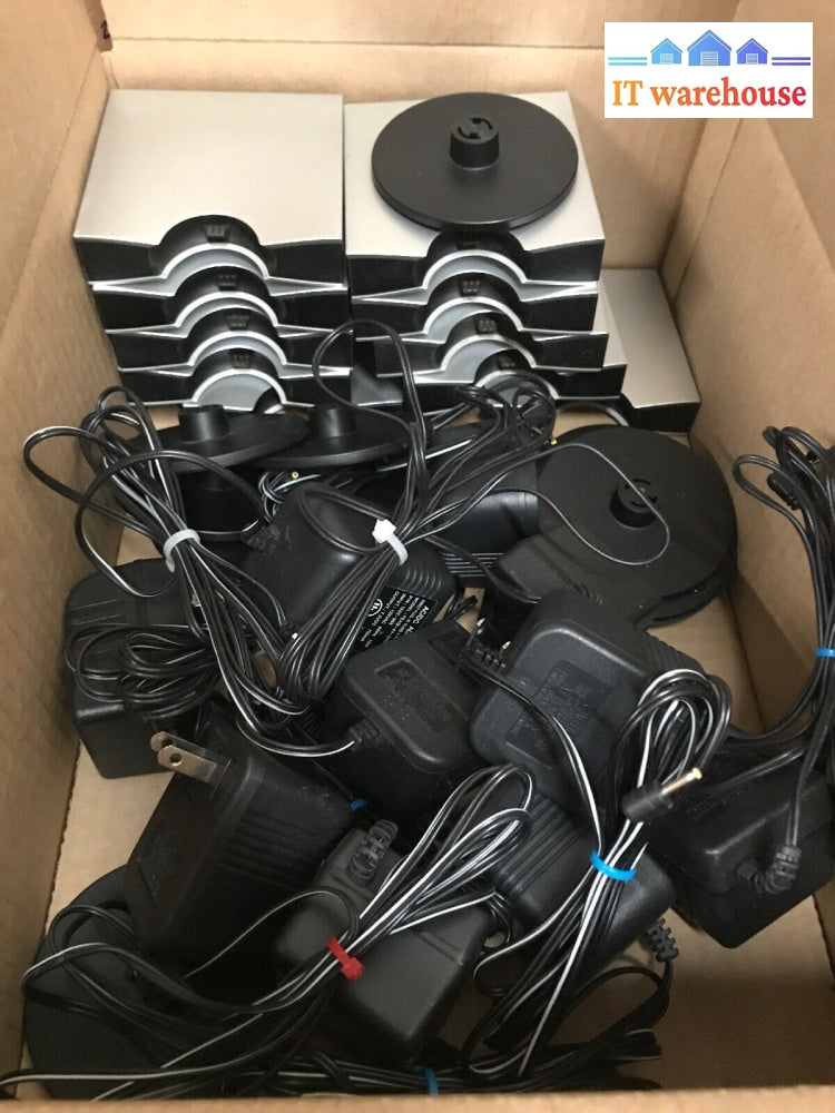 10 X Gn Netcom Gn-9120 2.4 Ghz Cordless Headset Base Station Bce-Gn9120 + Stand