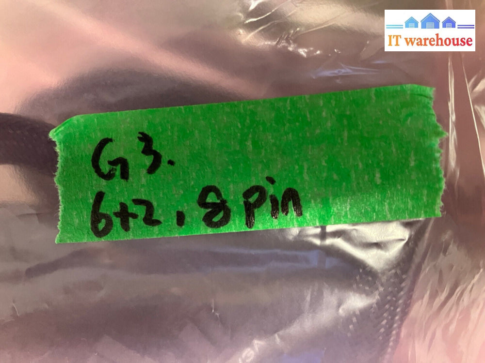 ~ 10x EVGA SuperNOVA 8 Pin To 8 pin (6+2) VGA G3 Power Supply Cable