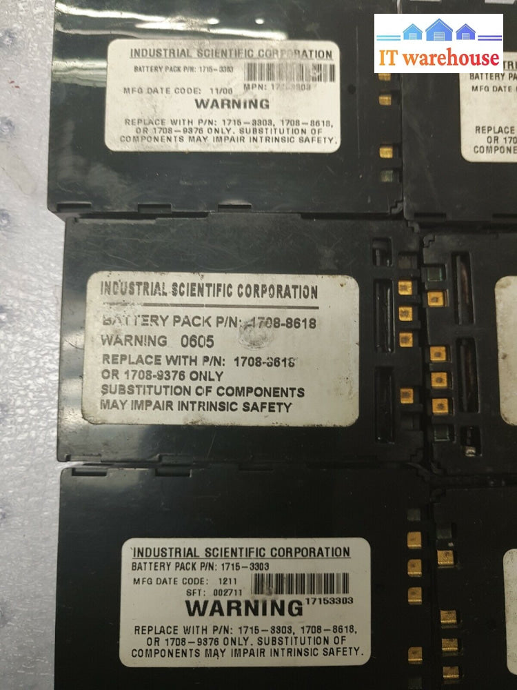 - 10X Industrial 20Wh Lithium Battery 1715-3303 1708-8618 For Itx 1810-4307