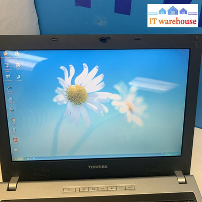 12’’ Toshiba Satellite U200 2-Core 1.6GHZ 1GB 250GB Windows XP pro (Bad Audio)