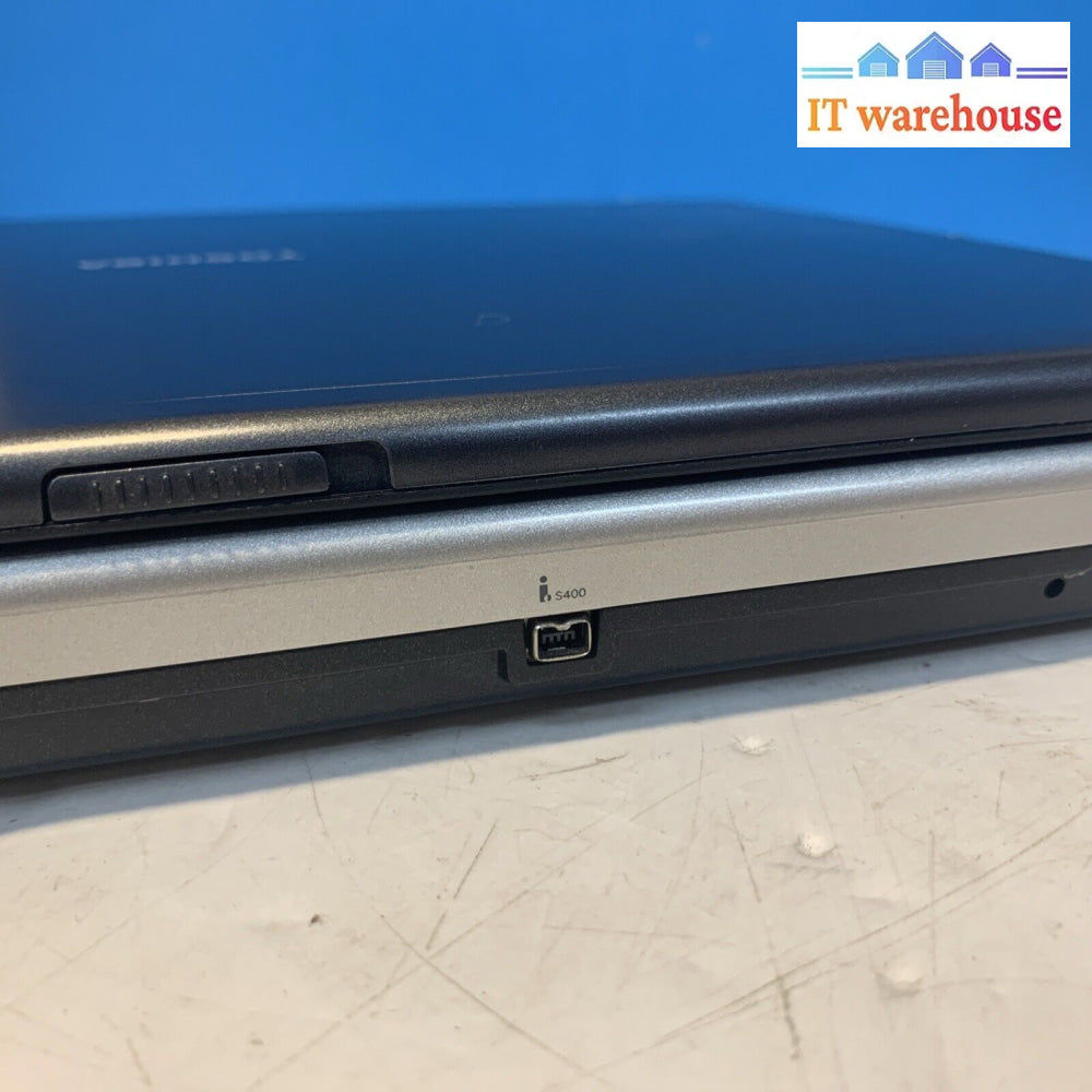 12’’ Toshiba Satellite U200 2-Core 1.6GHZ 1GB 250GB Windows XP pro (Bad Audio)