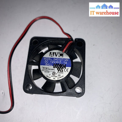 12V 0.1A D4010T12M 4CM / 40mm 2 pin cooling fan