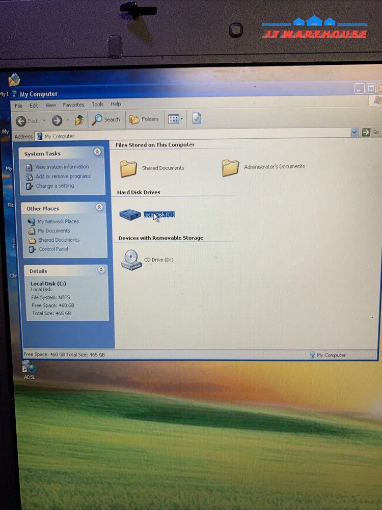 15’’ HP Compaq 6710b Laptop T7500 3GB 250GB DVD Windows XP Pro SP3