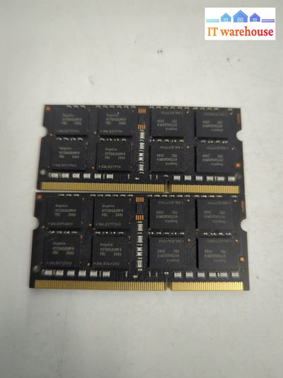 16GB (2x 8GB) SK Hynix HMT41GS6MFR8C-PB 2Rx8 PC3-12800S RAM for iMac Tested