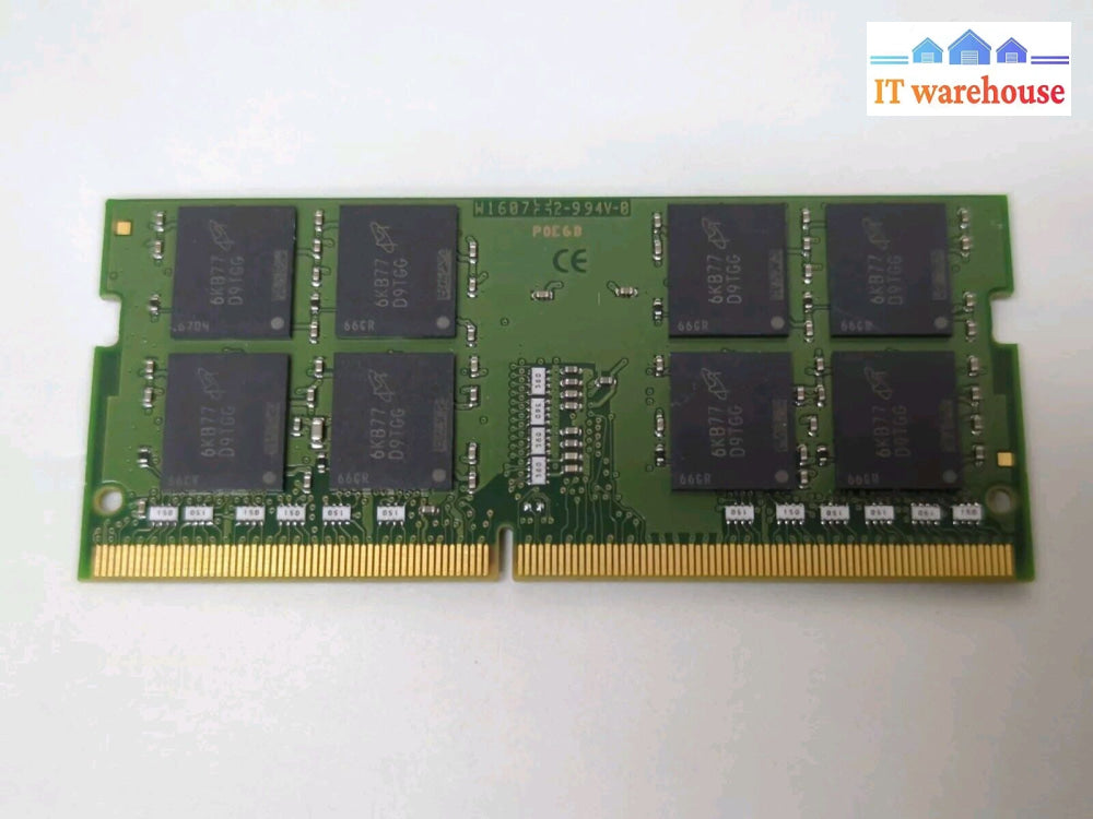 16Gb (8Gbx2) Kingston Pc4-17000 2133Mhz Ddr4 Laptop Memory Kvr21S15D8/8 9905668-