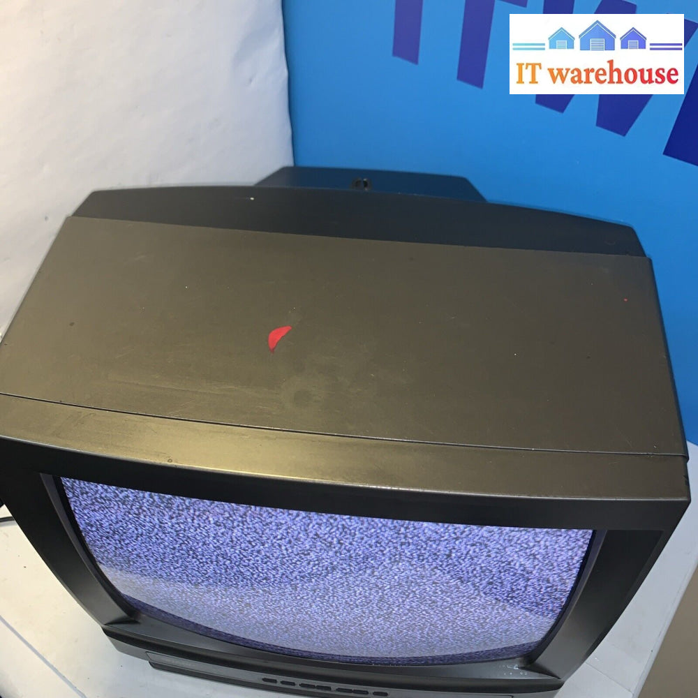 1990 Sharp Linytron Cc14M10 Crt Tv Only