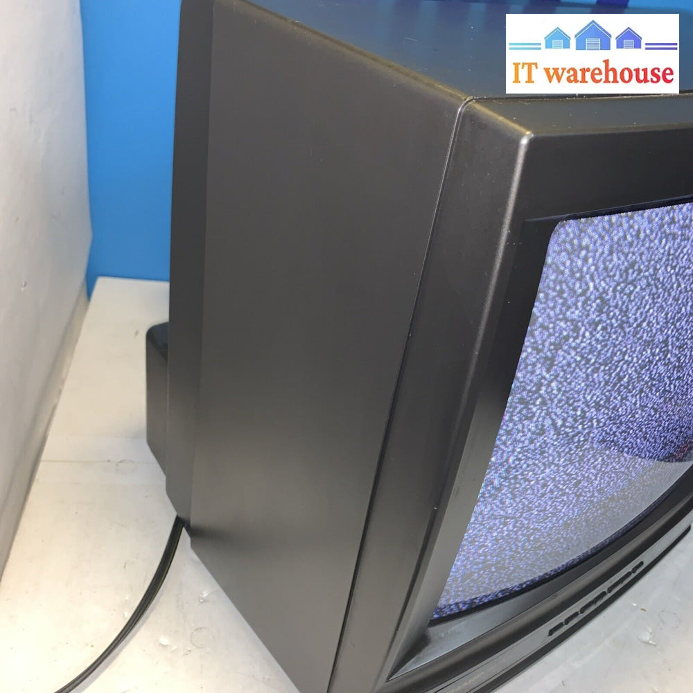 1990 Sharp Linytron Cc14M10 Crt Tv Only