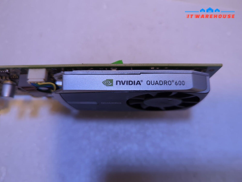 1Gb Dell Nvidia Quadro 600 Ddr3 Pci Express 2.0 X16 Dvi Display Port Video Card-