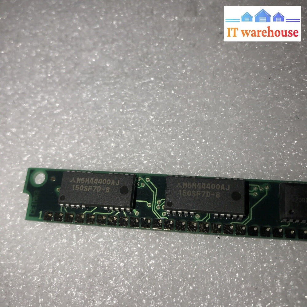 1Mb Simm 30-Pin 70Ns 3-Chip (2X M5M44400Aj) (1X 81C1000-80)