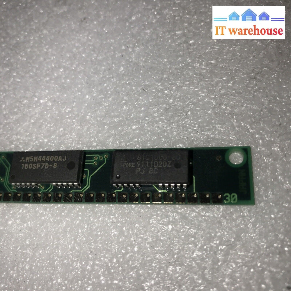 1Mb Simm 30-Pin 70Ns 3-Chip (2X M5M44400Aj) (1X 81C1000-80)