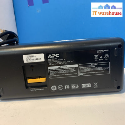 1x APC Back-UPS BE425M 6-Outlet 120V 425VA Uninterruptible Power Supply (No Bat)