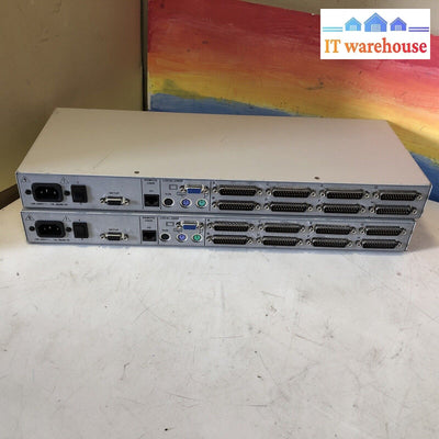 1X Avocent Autoview 400 8-Port Kvm Switch Tested