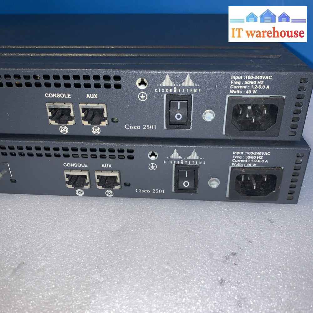 (1x) Cisco 2500 2511 16-Port Async Serial Access Terminal Server Router