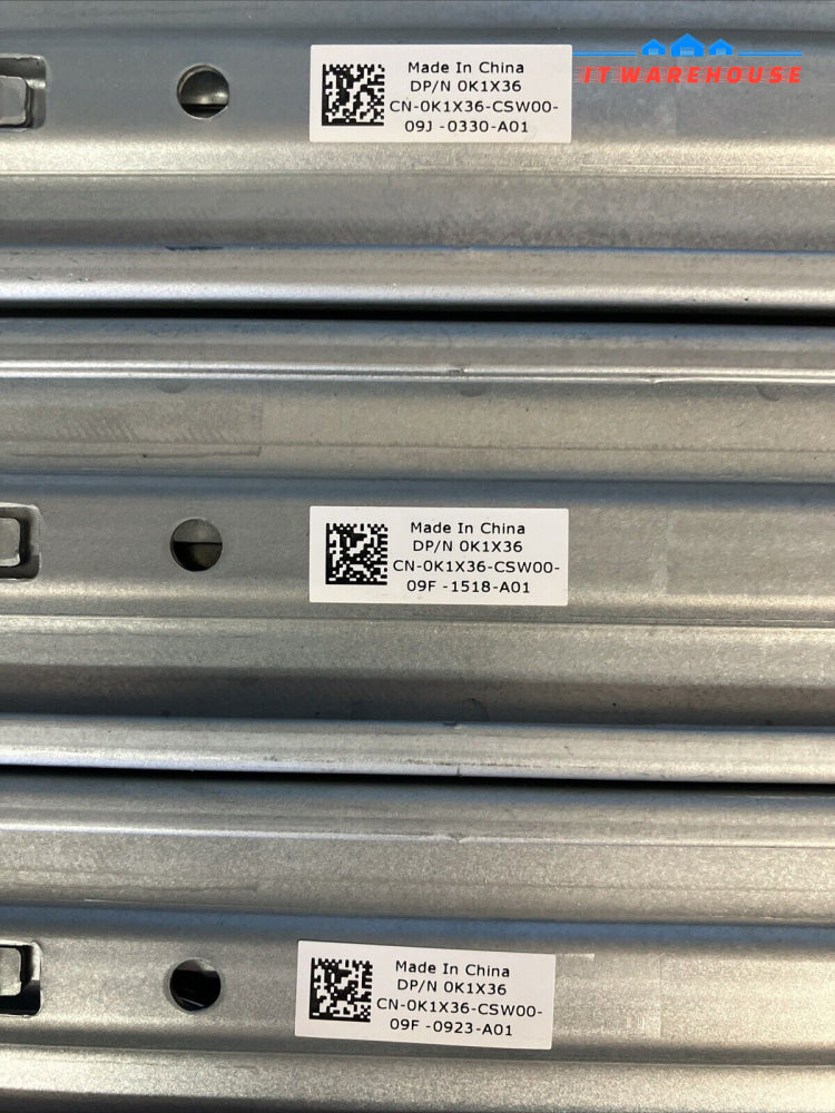 1X Dell 0K1X36 Poweredge R320 R330 R420 R430 R620 R630 Server Rail K1X36 ~