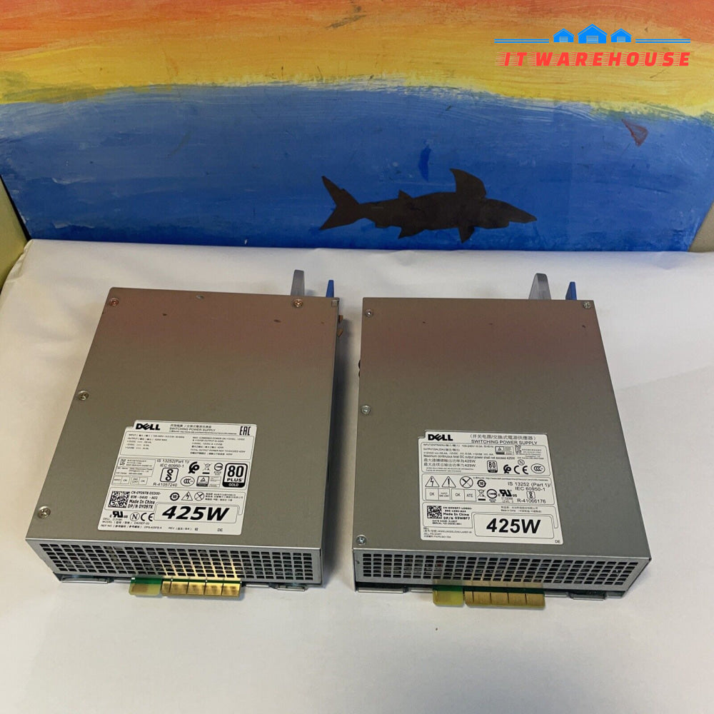 1X Dell Precision T5820 425W 80Plus Power Supply Y097X