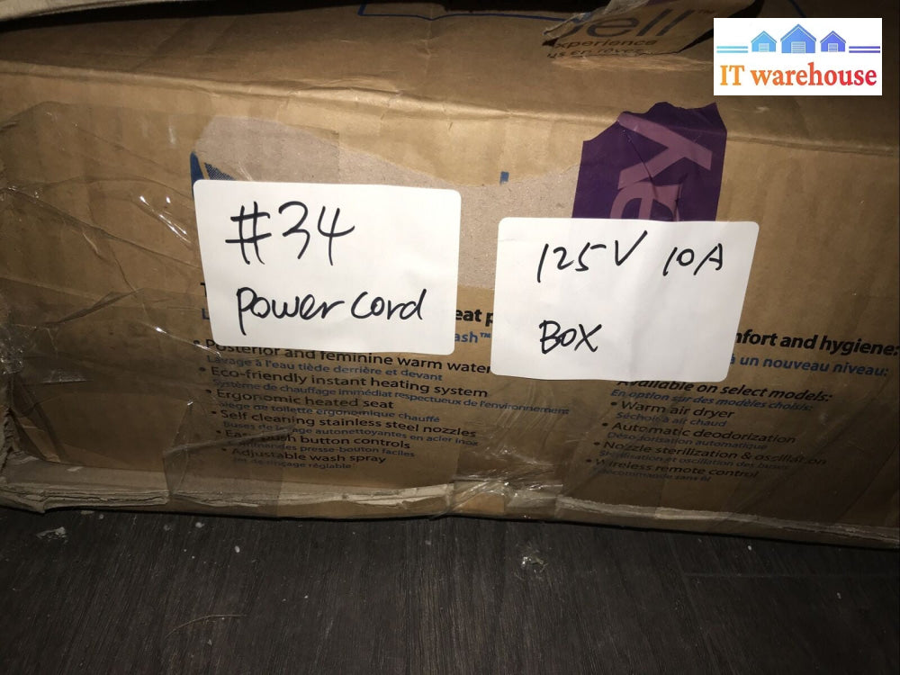 1x IBM 10a 125v 13ft-4.3m Black Power Cord 39M5079 Right Angle Longwell Cable