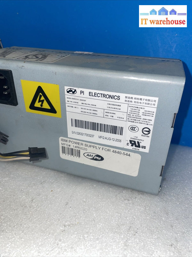 1X Ibm Touch 4840-514/544 Power Supply Pos 41D0146 Ac6210Lf