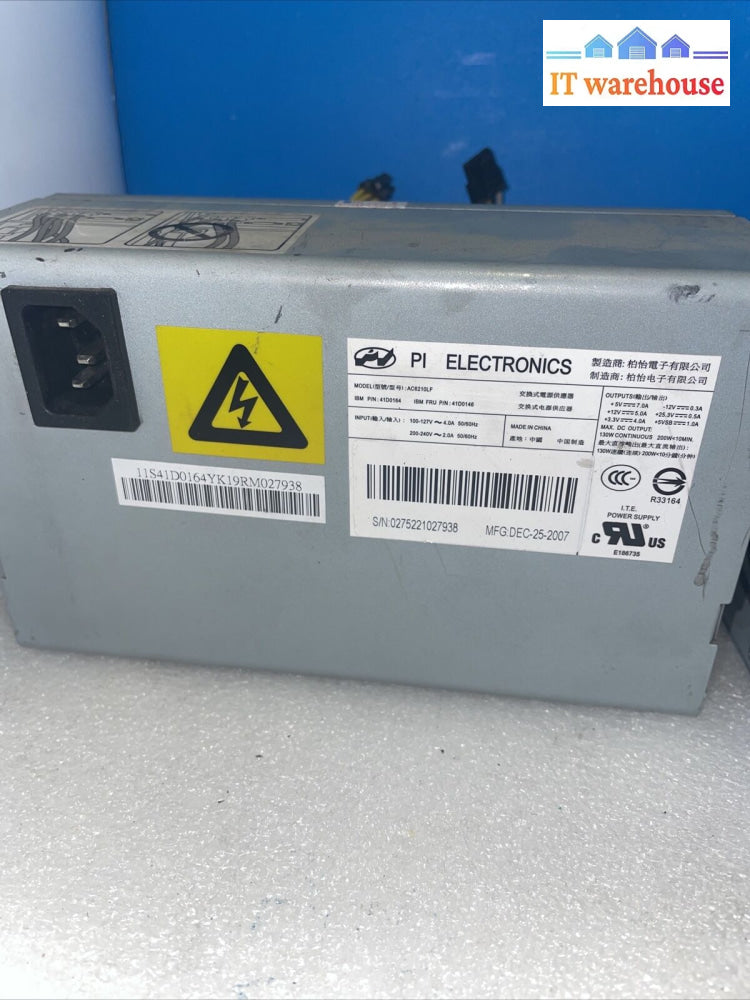 1X Ibm Touch 4840-514/544 Power Supply Pos 41D0146 Ac6210Lf