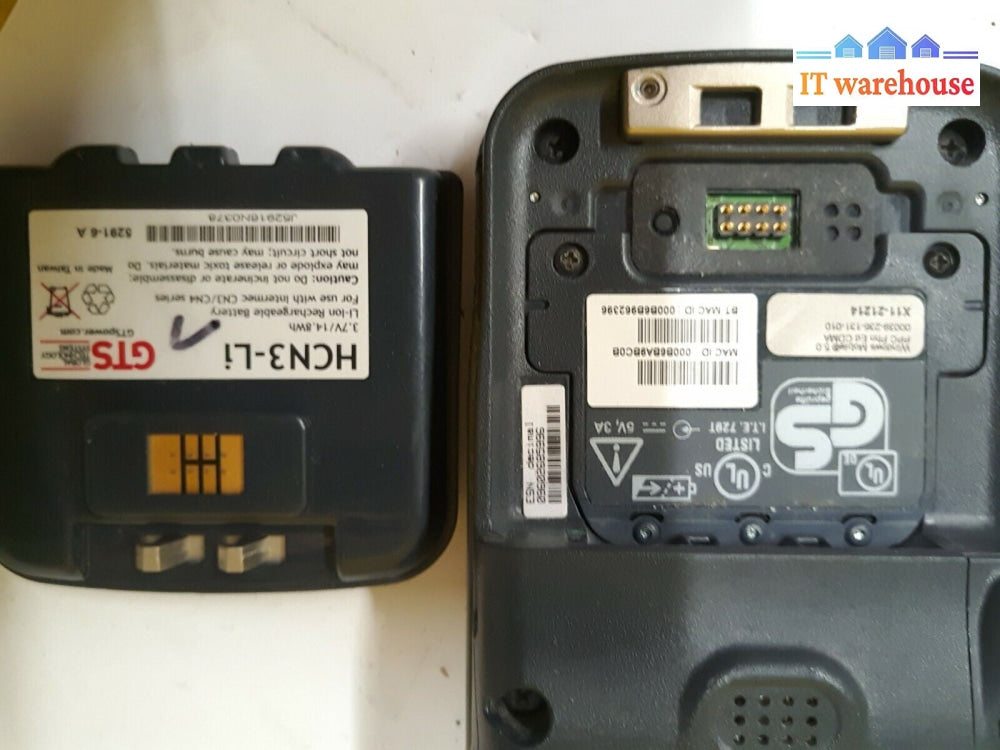 - 1x Intermec CN3 Mobile Computer Barcode Scanner W/dock & Adapter