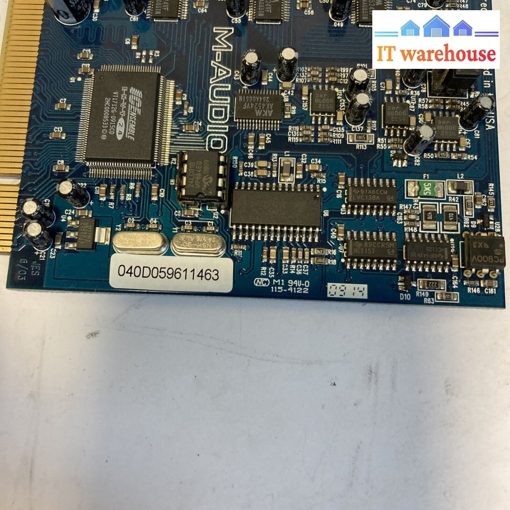 1X M-Audio Delta 1010Lt Pci Digital Audio Computer Interface