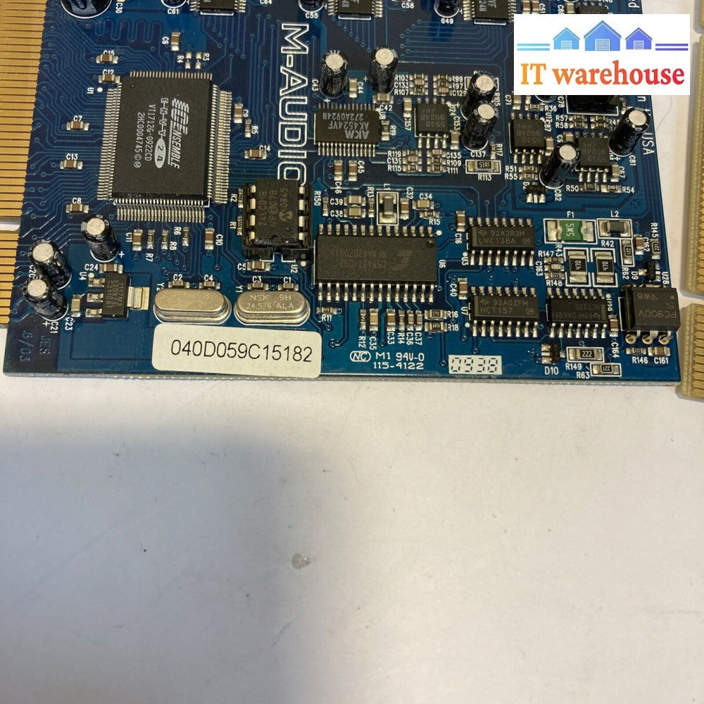 1X M-Audio Delta 1010Lt Pci Digital Audio Computer Interface
