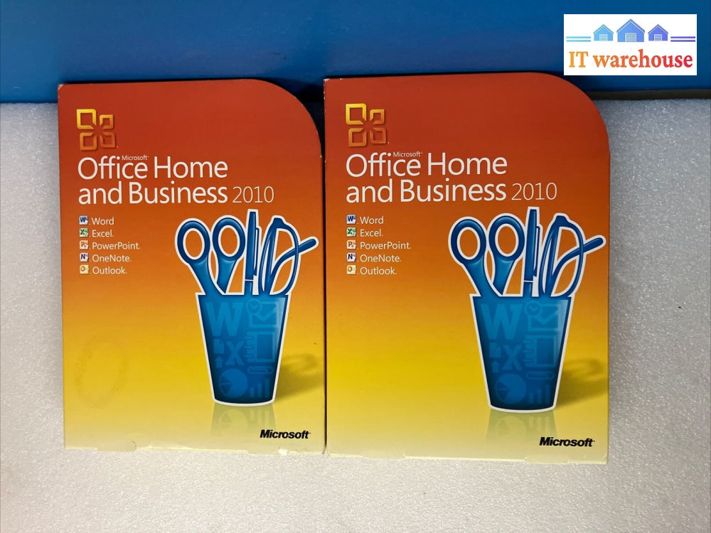 1X. Office Home And Business 2010 English Version X16-73756 No Product Code