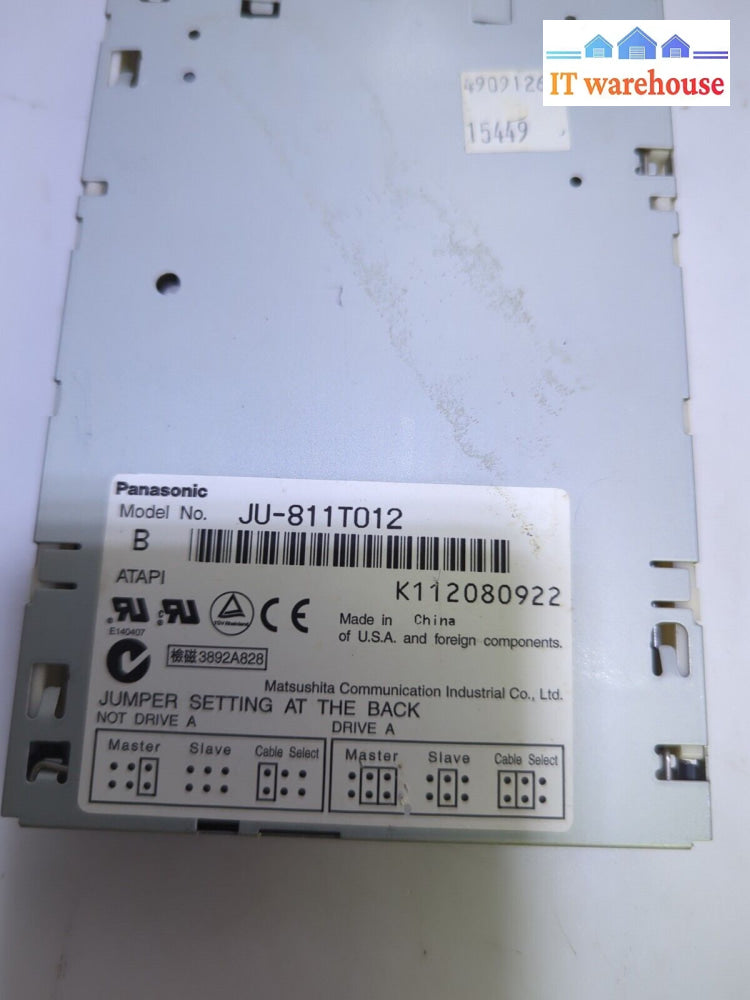 - 1X Panasonic Internal Atapi Ide Zip 100 Drive Ju-811T012