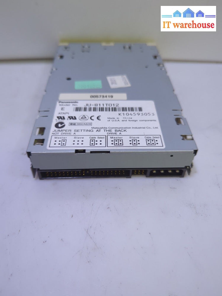 - 1X Panasonic Internal Atapi Ide Zip 100 Drive Ju-811T012