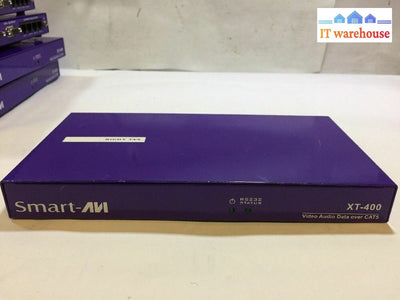 - 1X Smartavi Xt-400 Uxga/Audio/Ir/Rs232 Multi-Point Cat5 Transmitter (W/Ac)