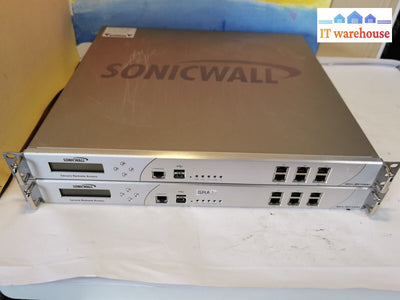 $ 1X Sonicwall Remote Access Sra Ex7000 1Rk15-059 000(No Hard Drive No Licence)
