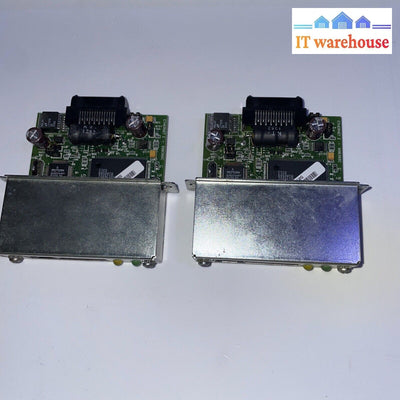 1X Vintage Epson Pos 10-Baset Network Interface Card
