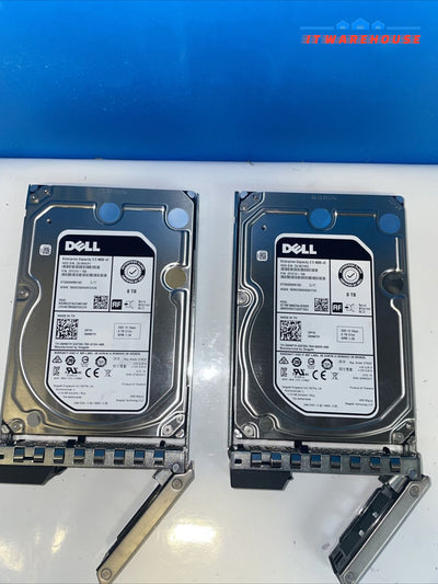 1× Dell M40Th St8000Nm0185 8Tb 512E Sas 7200Rpm 256Mb 12Gb/S 3.5 Hd + X7K8W Sled