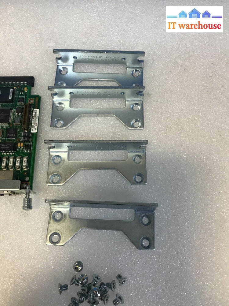 2 X Cisco 2900 Vwic2-1Mft-T1/E1 Multiflex Trunk Voice/Wan Card & Sets Ears