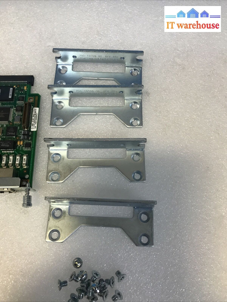2 x Cisco 2900 VWIC2-1MFT-T1/E1 Multiflex Trunk Voice/WAN Card & 2 Sets ears