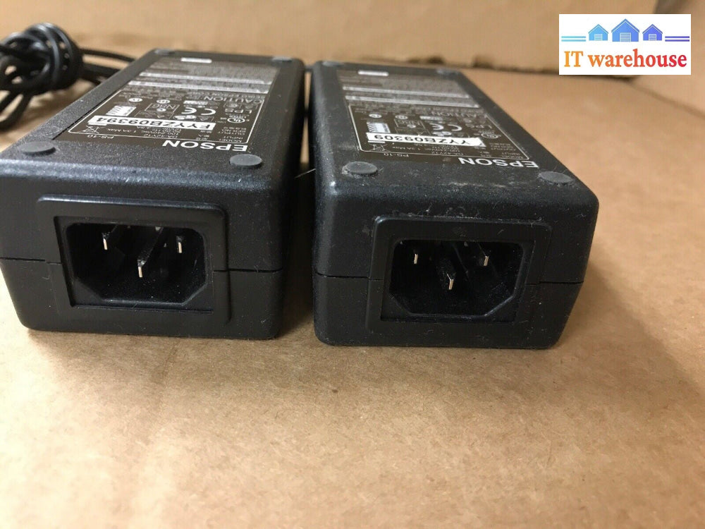 2 x GENUINE Epson 12Vdc 3.5A AC Power Supply DA-42Y12 @@@