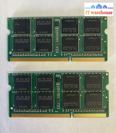 (2X 4Gb) Corsair Mac Memory Ddr3-1066 Pc3-8500 So-Dimm Ram Cmsa8Gx3M2A1066C7 ~