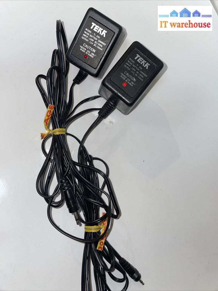 2x Charger for Tekk TS-200 Walkie Talkie Handheld Radio