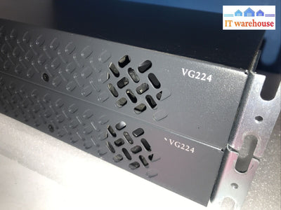 2X Cisco Vg224-Mp 24-Port Voip Ip Analog Phone Gateway W/Ears
