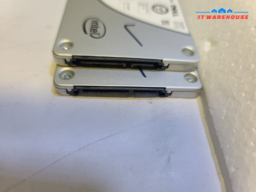 - 2X Dell 400Gb Sata 2.5’ 6G Ssd 7C7Fk Ssdsc2Ba400G4R Intel S3710 Tested