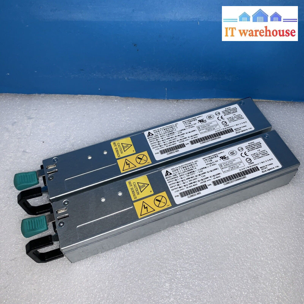 2X Delta 500W Hot Swap Server Power Supply Dps-500Wb-1-A / 28822-005