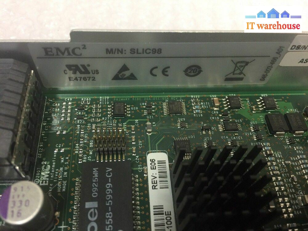 - 2X Emc 103-051-100E Slic98 Management Module