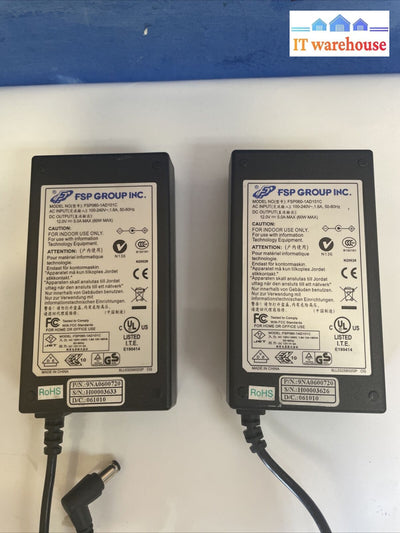2X Genuine Fsp Fsp060-1Ad101C Power Supply Ac Adapter